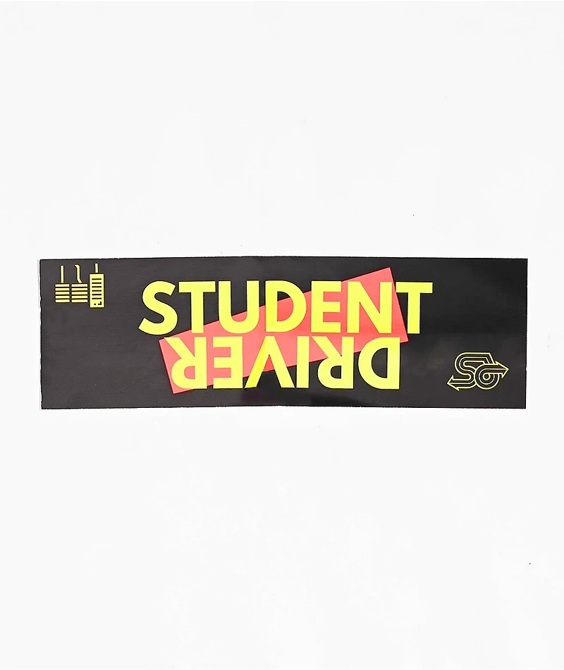 Student Driver Bumper Sticker