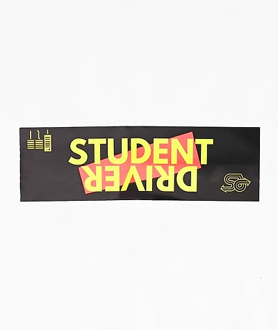 Student Driver Bumper Sticker