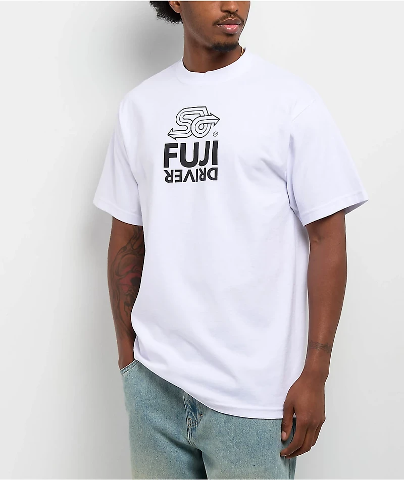 Student Driver Fuji White T-Shirt