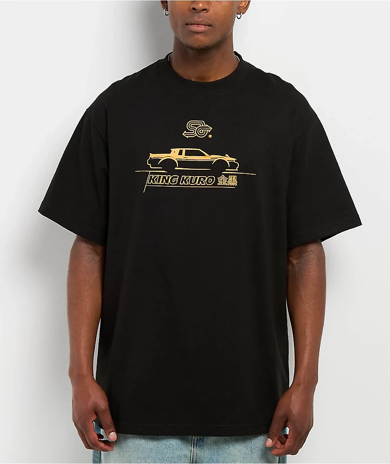 Student Driver King Kuro Black T-Shirt