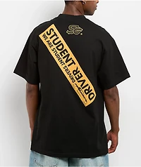 Student Driver King Kuro Black T-Shirt