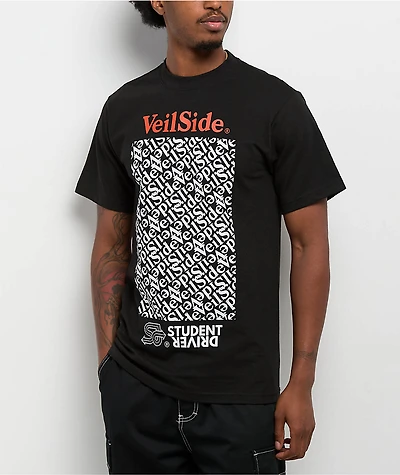 Student Driver x VeilSide V2 Black T-Shirt