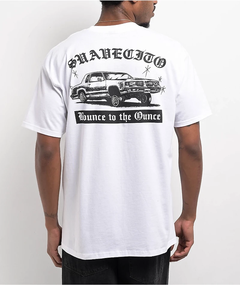 Suavecito Bounce White T-Shirt