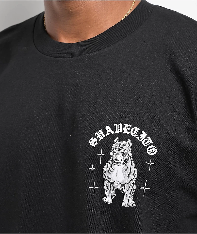 Suavecito Dog Black T-Shirt