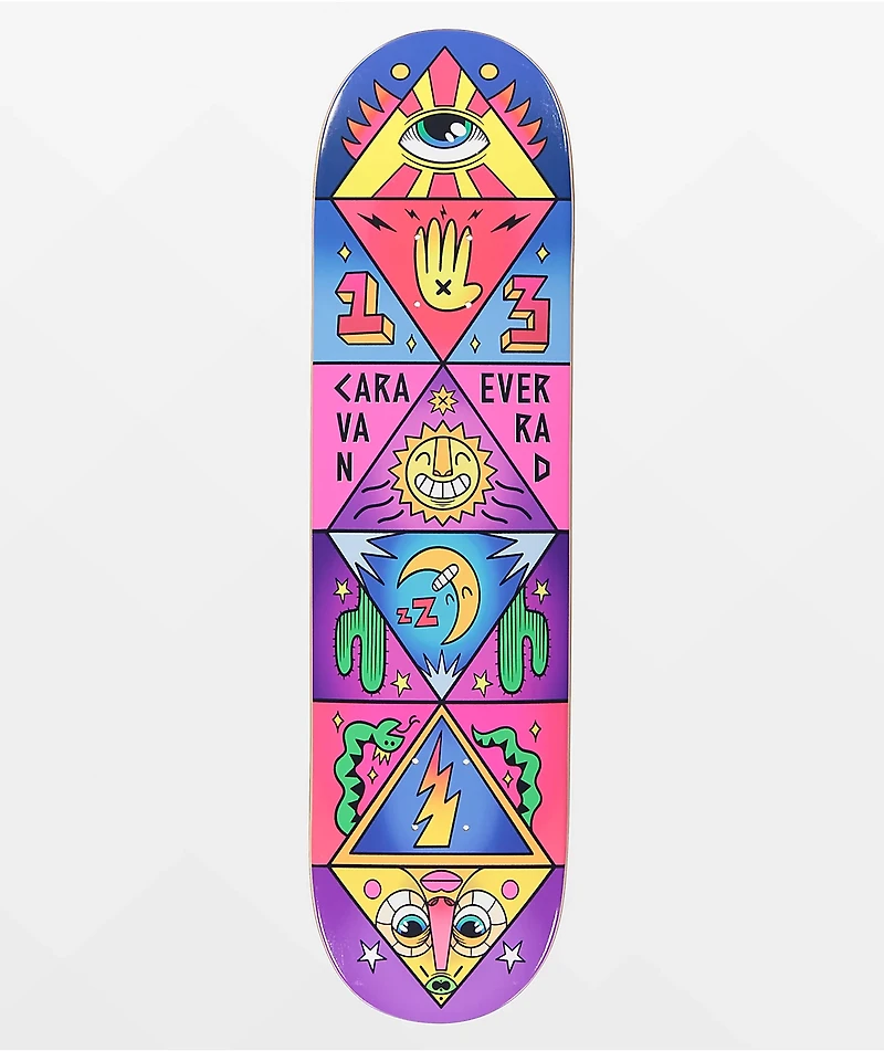 Sun & Moon 8.25" Caravan Skateboard Deck