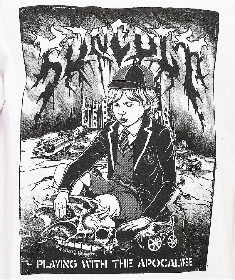 SunCult Playing Tour White T-Shirt