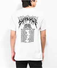 SunCult Playing Tour White T-Shirt