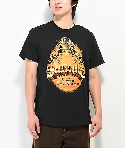 SunCult Sun Reaper Black T-Shirt