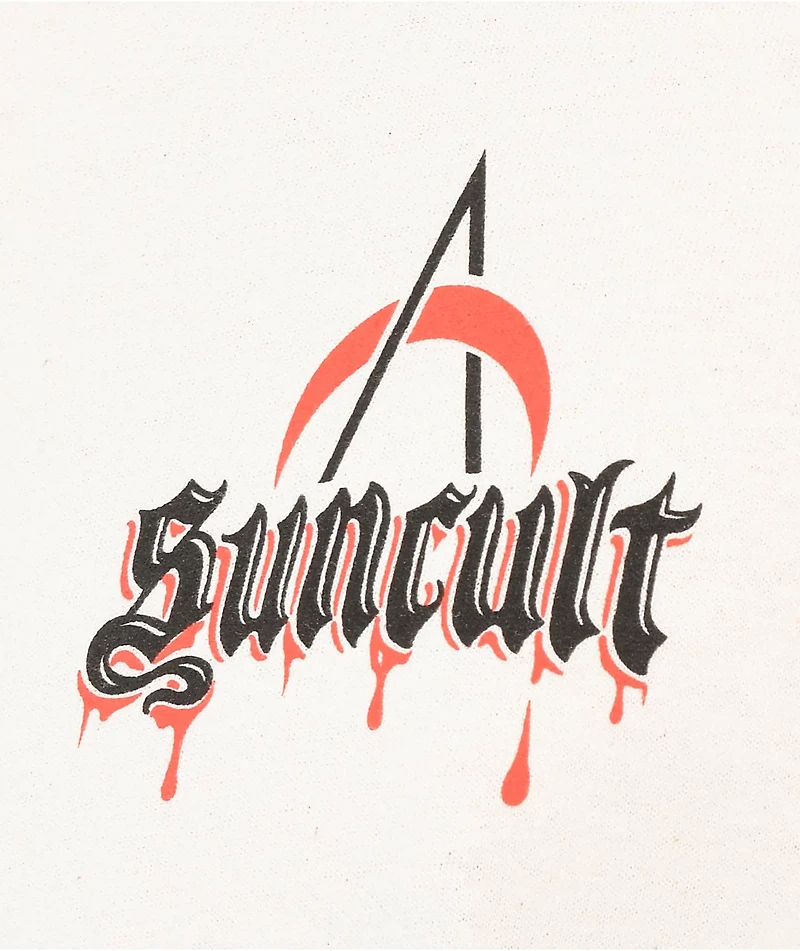 SunCult The Manuscript Natural T-Shirt
