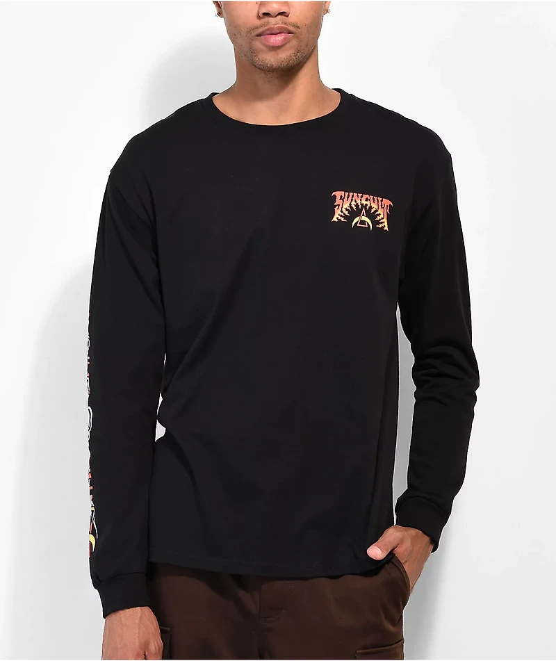 Suncult Bakin The Sun Black Long Sleeve T-Shirt