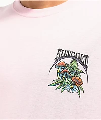 Suncult Tread Lightly Light Pink T-Shirt