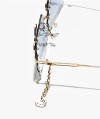 Sunscape x Hello Kitty Grey & Gold Sunglasses
