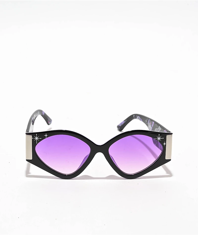 Sunscape x Kuromi Cat Eye Black Sunglasses
