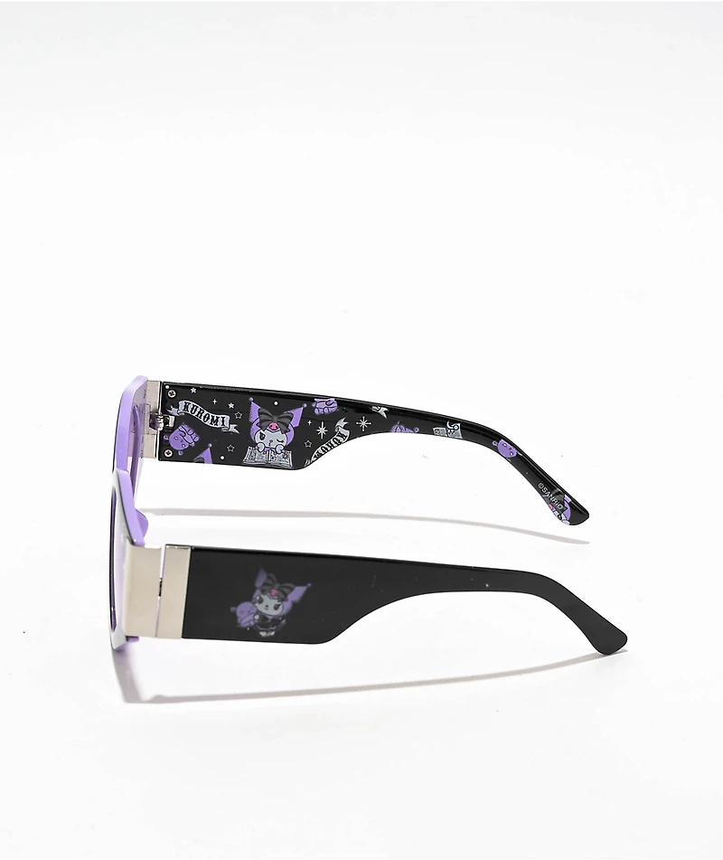 Sunscape x Kuromi Cat Eye Black Sunglasses