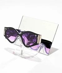 Sunscape x Kuromi Cat Eye Black Sunglasses