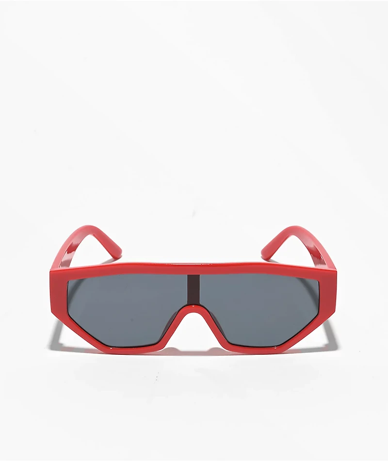 Super Lens Red Sunglasses