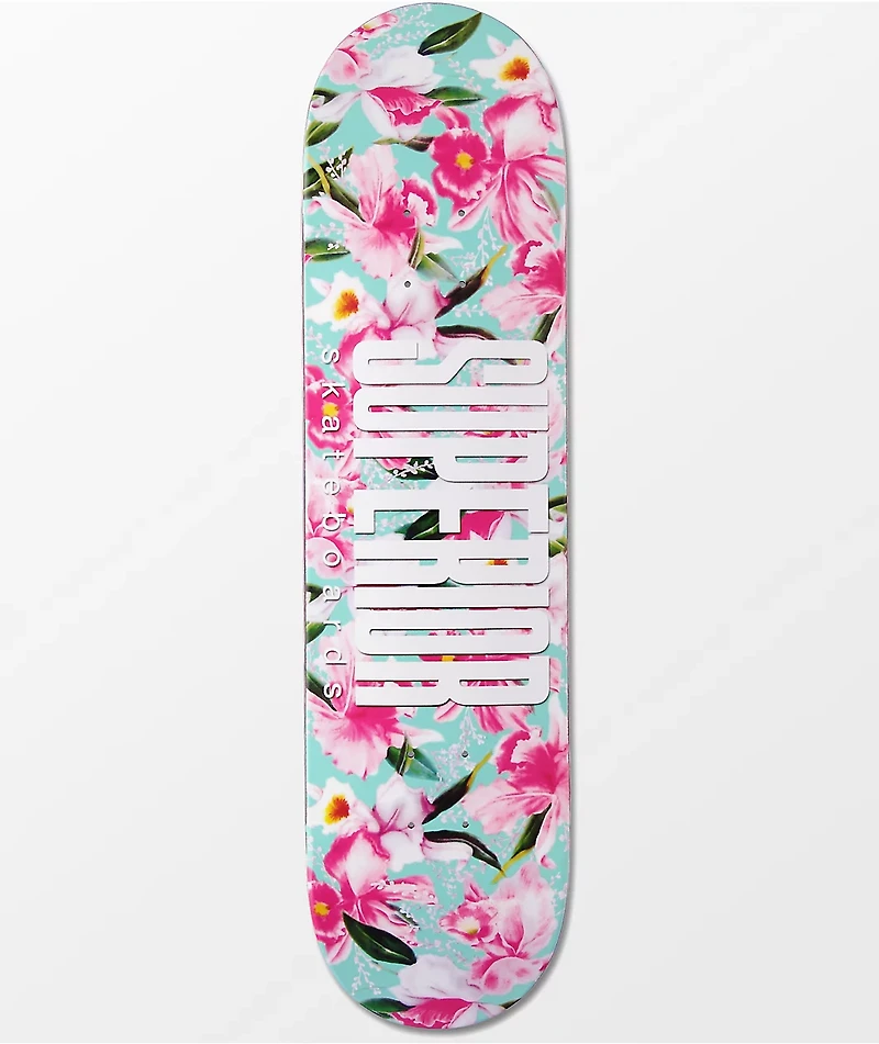 Superior Floral 8.0" Skateboard Deck