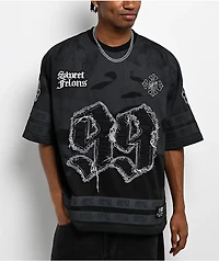 Sweet Felons Black Football Jersey