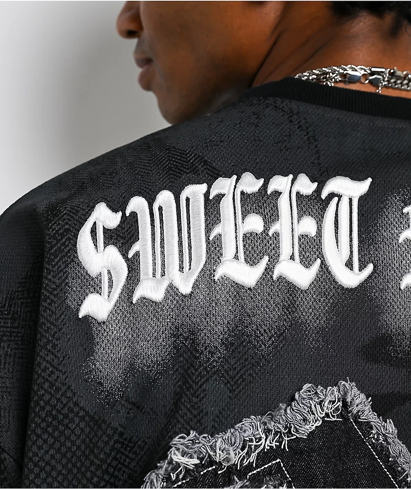 Sweet Felons Black Football Jersey