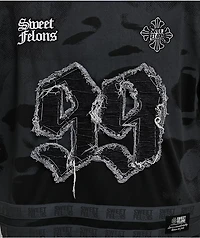 Sweet Felons Black Football Jersey