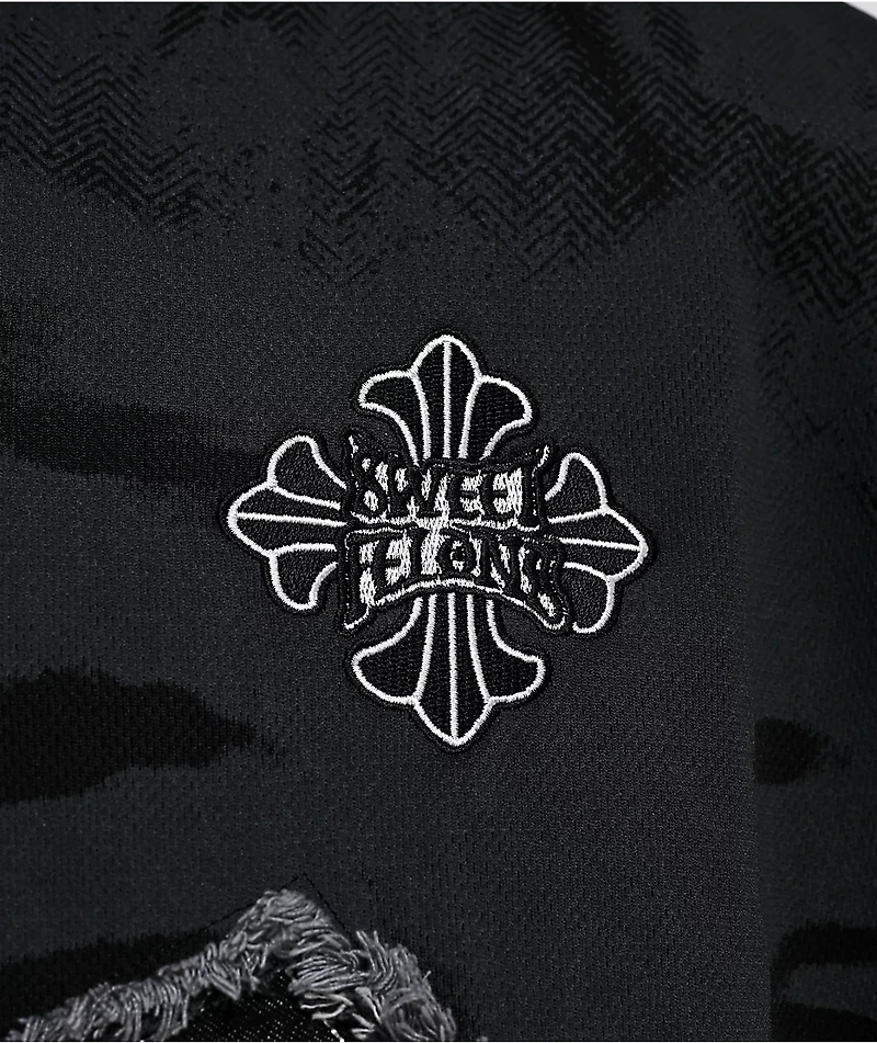 Sweet Felons Black Football Jersey