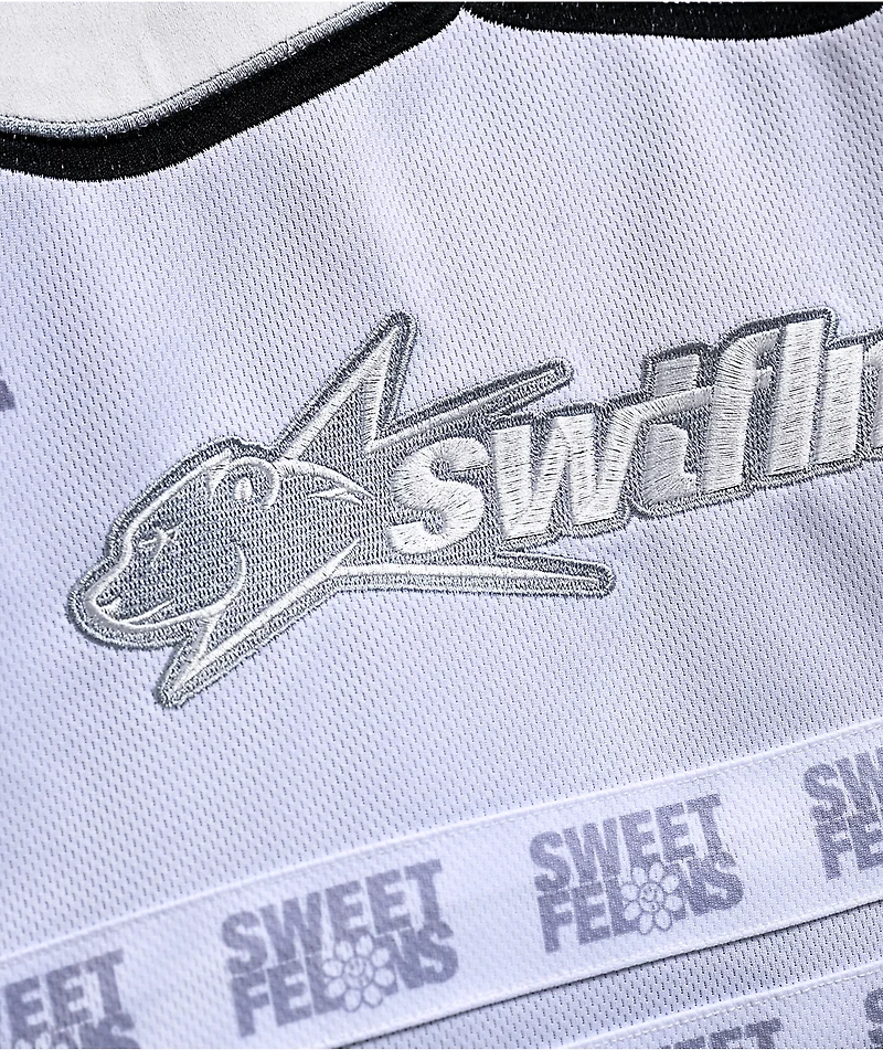 Sweet Felons White Football Jersey