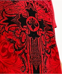 Syndic Rhinestone Red T-Shirt
