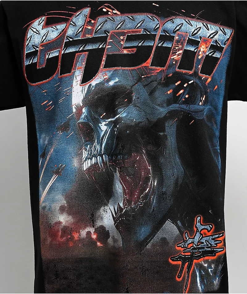 TH3M Air Strike Black T-Shirt