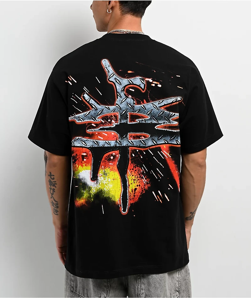TH3M Air Strike Black T-Shirt