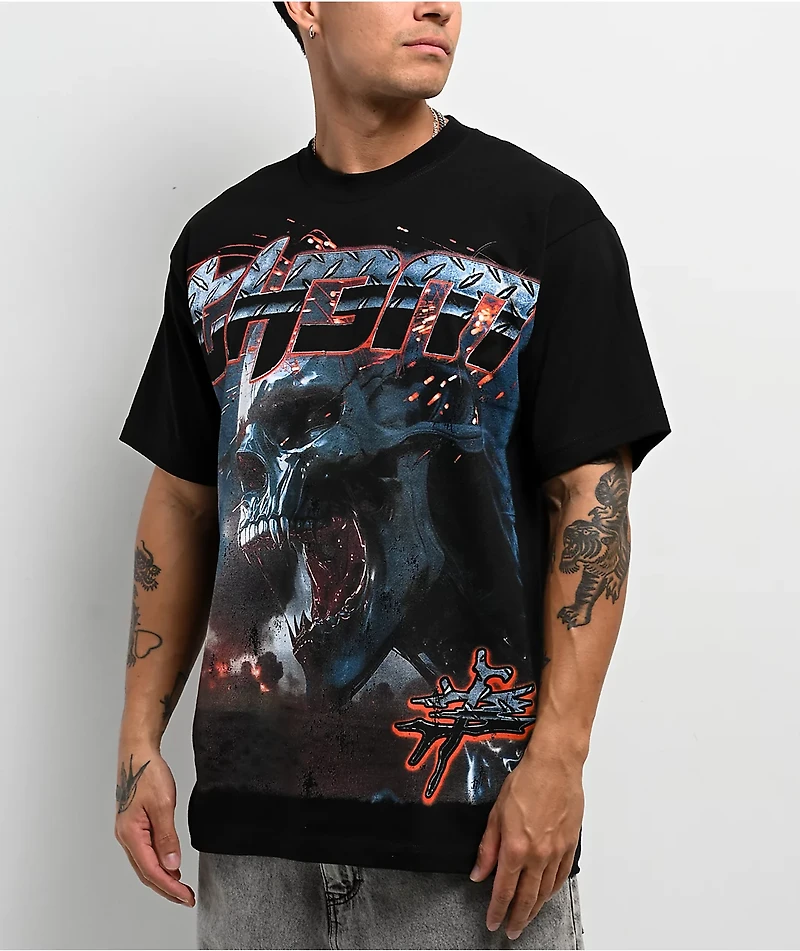 TH3M Air Strike Black T-Shirt