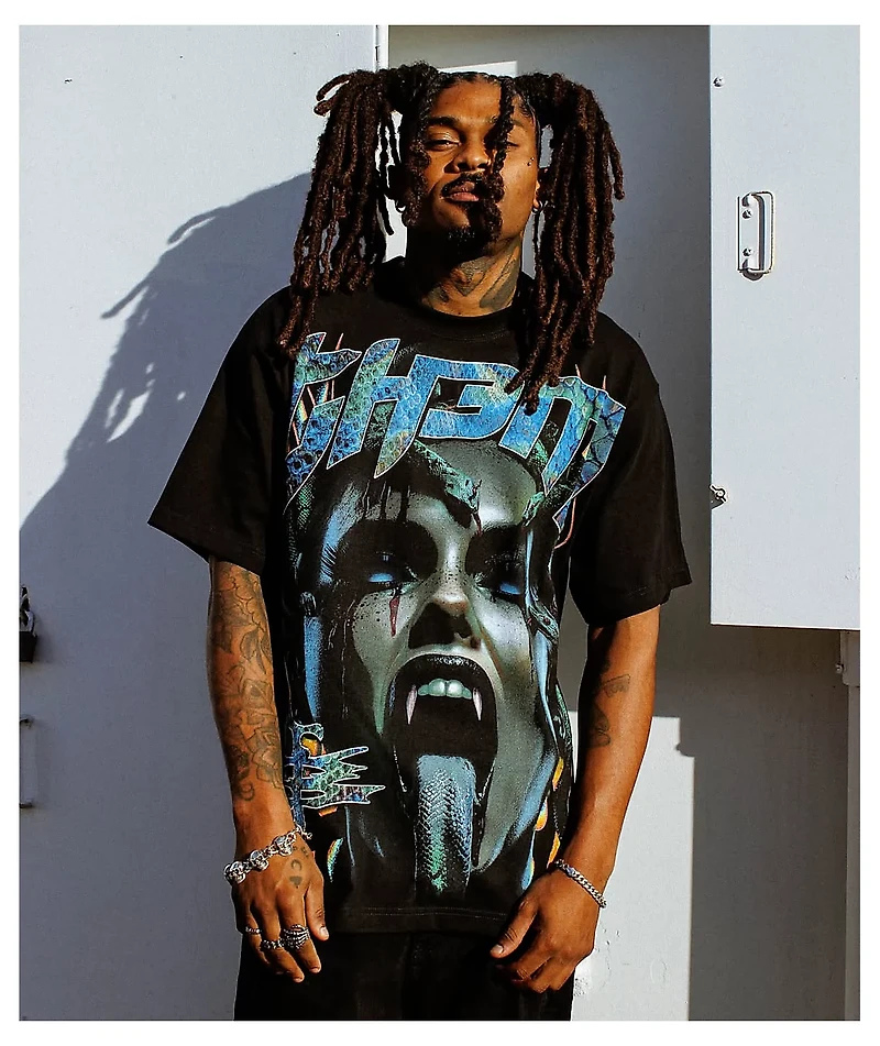 TH3M Medusa Black T-Shirt