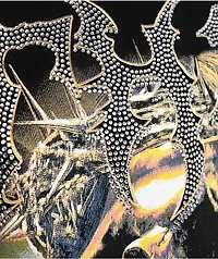 TH3M Royalty Rhinestone Black Hoodie