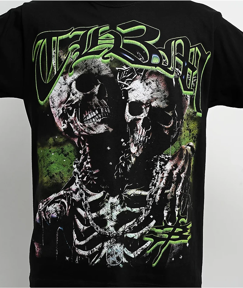 TH3M Skeletons Black T-Shirt
