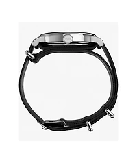 TIMEX Weekender Black & Silver Analog Watch
