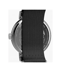 TIMEX Weekender Black & Silver Analog Watch