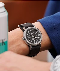 TIMEX Weekender Black & Silver Analog Watch