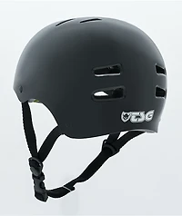 TSG Injected Black BMX & Skateboard Helmet