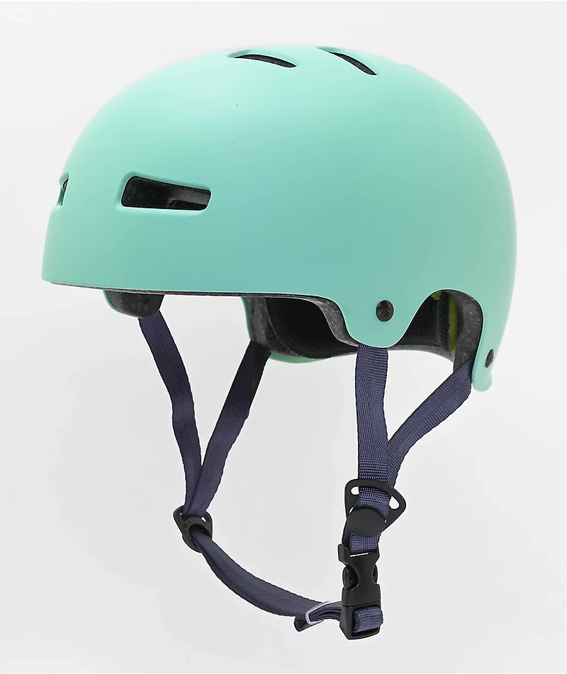 TSG Womens Evolution Satin Mint Skateboard Helmet