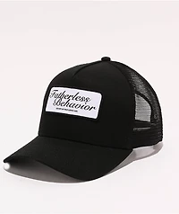 Tara Yummy Fatherless Behavior Black Trucker Hat
