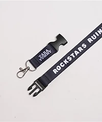 Tara Yummy Rockstars Ruined My Life Black Lanyard