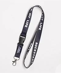 Tara Yummy Rockstars Ruined My Life Black Lanyard