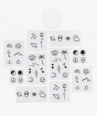 Tattly Tiny Flash Art Temporary Tattoo Tin
