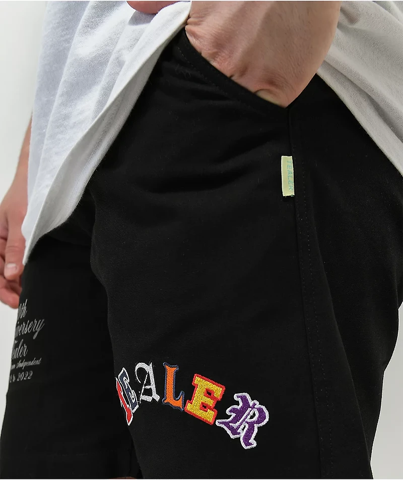 Tealer 10th Anniversary Black Shorts