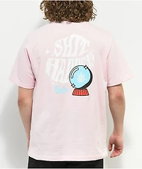 Tealer Shit Happens Pink T-Shirt