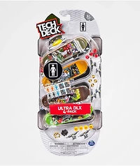 Tech Deck Deluxe Assorted 4 Pack Fingerboards