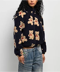 Teddy Bear Sherpa Zip Jacket