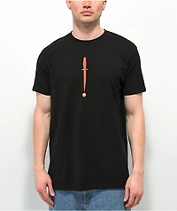 Teen Hearts Head Up Black T-Shirt