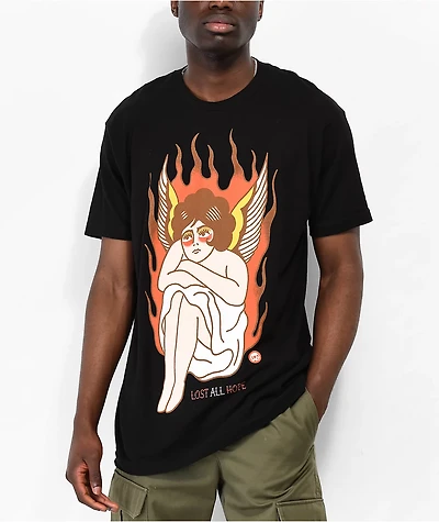 Teen Hearts Lost Hope Black T-Shirt
