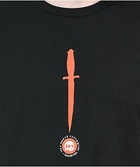 Teen Hearts Out For Blood Black T-Shirt