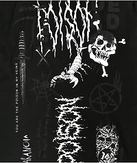 Teen Hearts Tattoo Poison Black T-Shirt